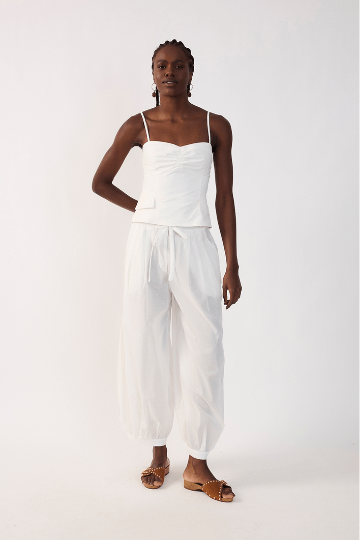 Calça Algodão Ampla