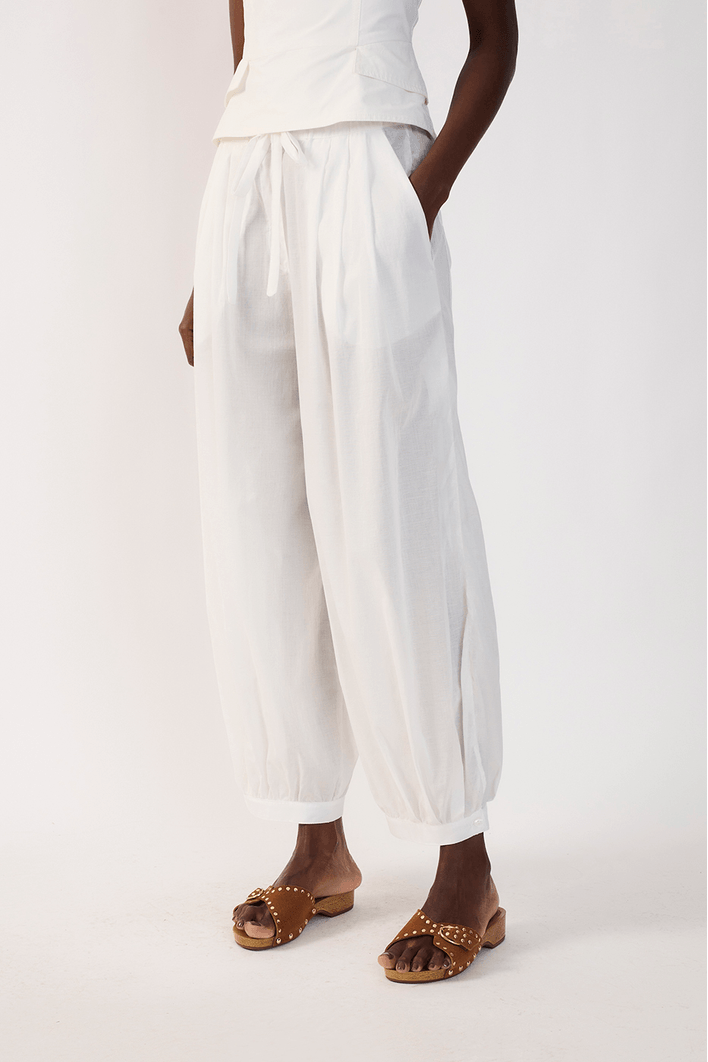 Calça Algodão Ampla