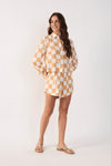 Short Boxer Estampa Jogo de Conchas