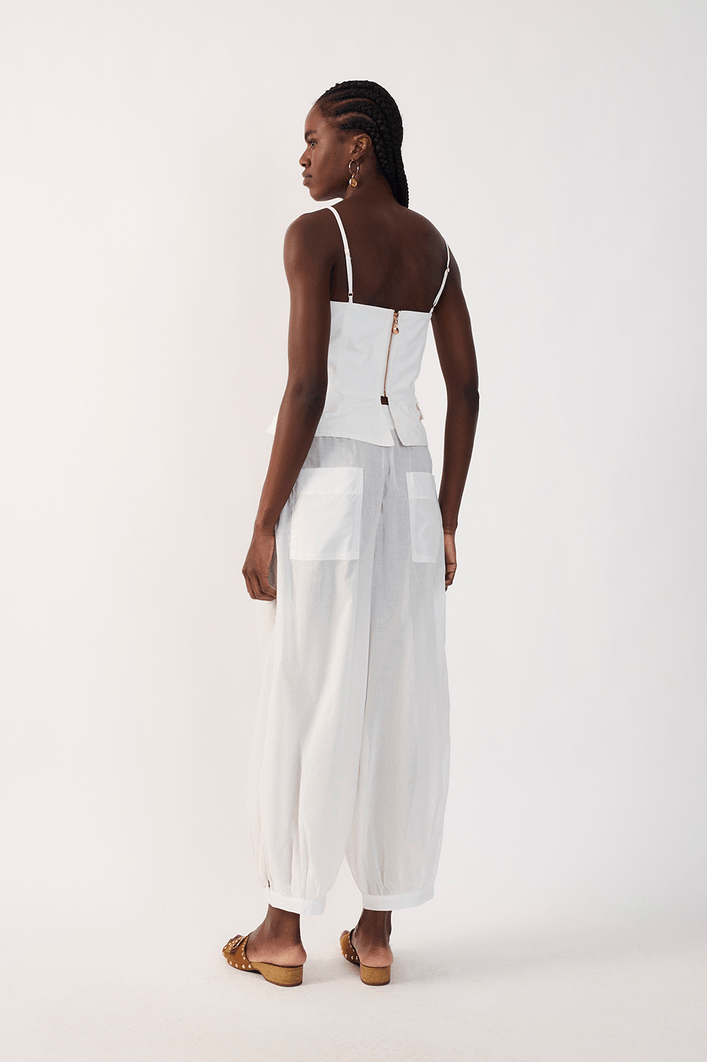 Calça Algodão Ampla