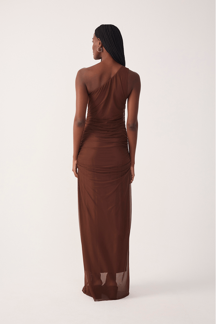 Vestido Tule Ombro Só