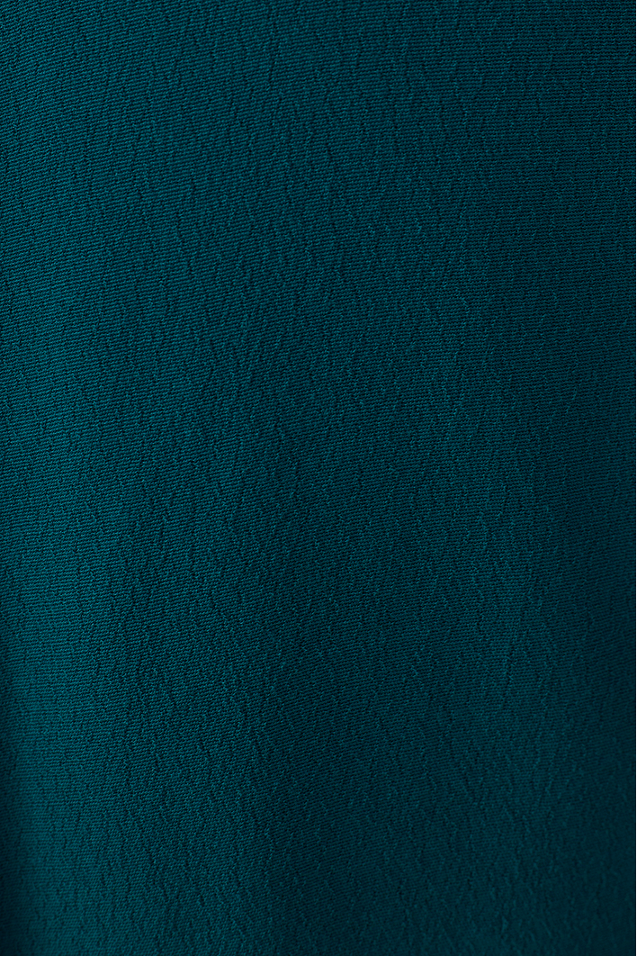 Vestido Longo Crepe Busto Torcido