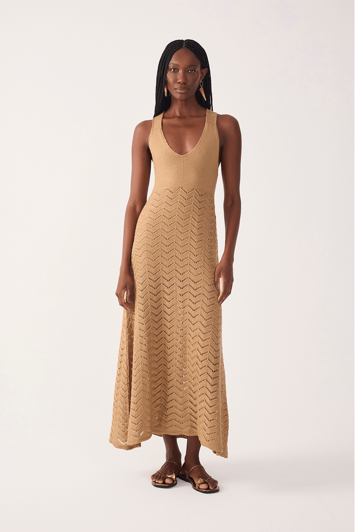 Vestido Tricot Lurex