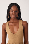 Vestido Tricot Lurex