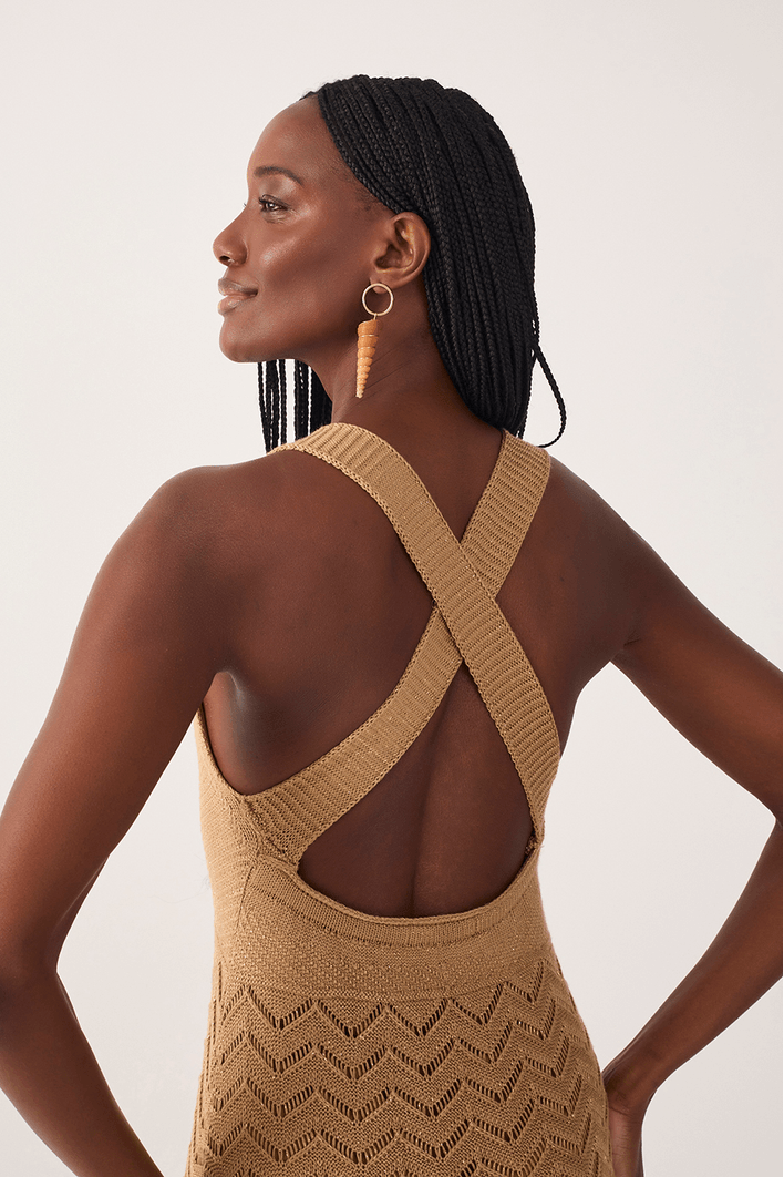 Vestido Tricot Lurex
