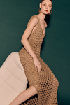 Vestido Tricot Veraneio Lurex