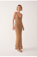 Vestido Tricot Veraneio Lurex