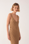 Vestido Tricot Veraneio Lurex