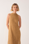 Vestido Tricot Resort Lurex
