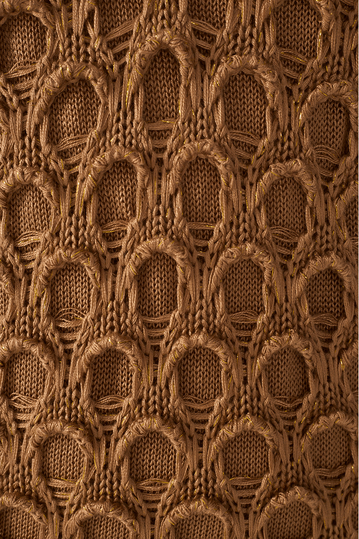 Vestido Tricot Veraneio Lurex