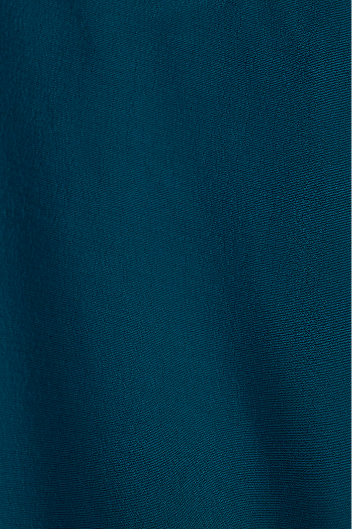 Macacão Crepe Decote Frente Transpassado