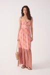 Vestido Cropped Estampa Oásis Mix