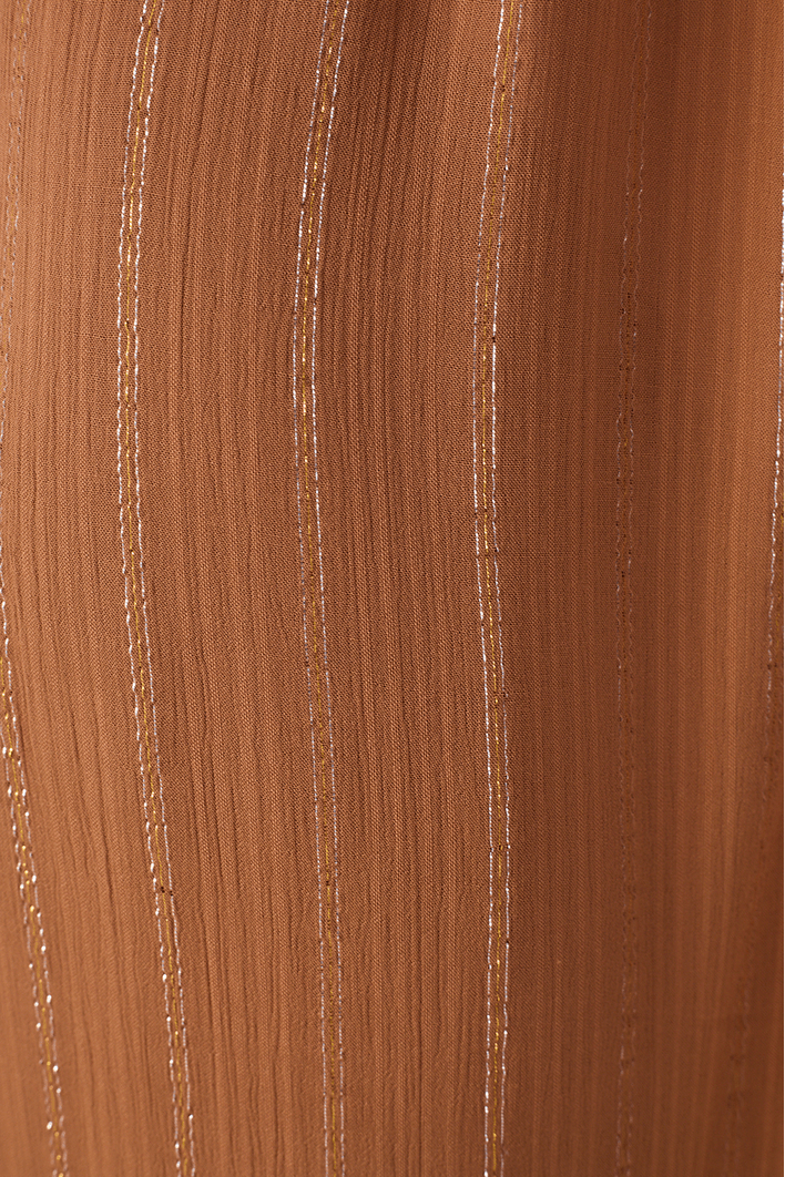 Macacão Lurex Busto Franzido