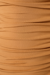 Vestido Sem Alça Franzido Jersey