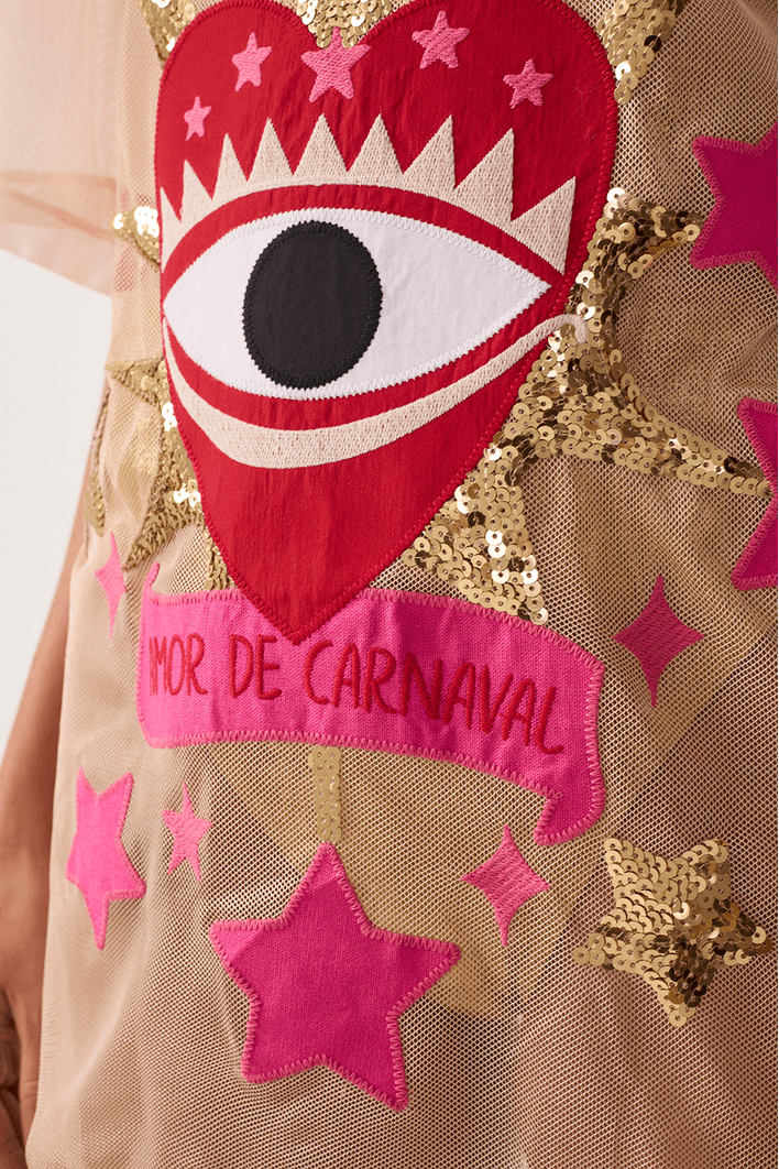 T-shirt Tela Amor de Carnaval