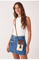 Bolsa Porta Celular Crochê