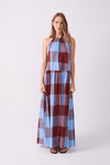 Vestido Cropped Xadrez Marias Deslocadas