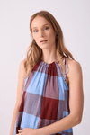 Vestido Cropped Xadrez Marias Deslocadas