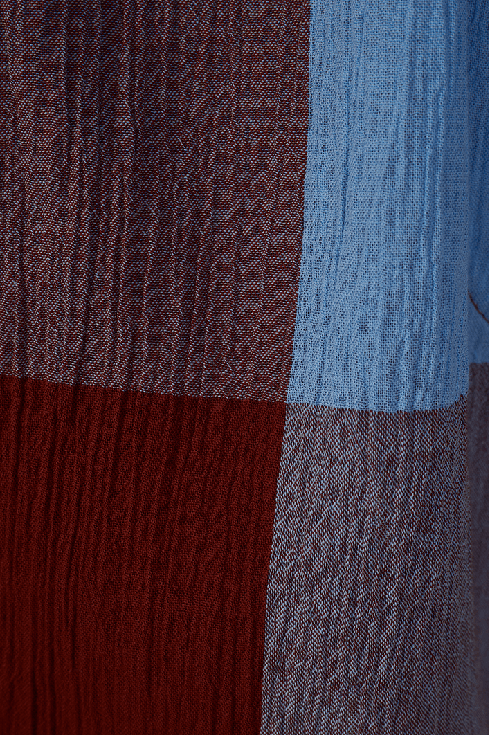 Short Xadrez Elástico Cintura