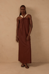 Vestido Cropped Alça Bordada