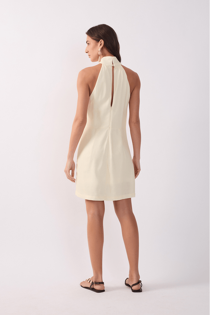 Vestido Linho Est Flor da Manhã