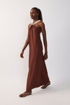 Vestido Cropped Alça Bordada
