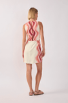 Vestido Linho Est Onda Floral