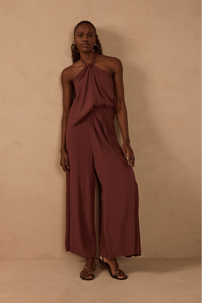 Calça Crepe Ampla