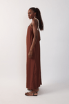 Vestido Cropped Alça Bordada