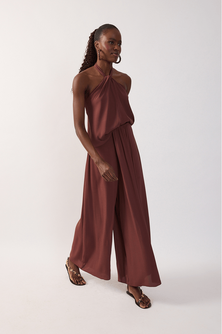 Calça Crepe Ampla