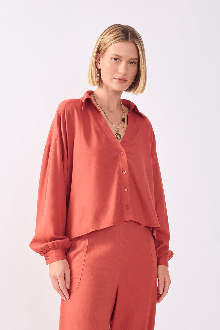 Camisa Decote V - 02.08.3604|0036