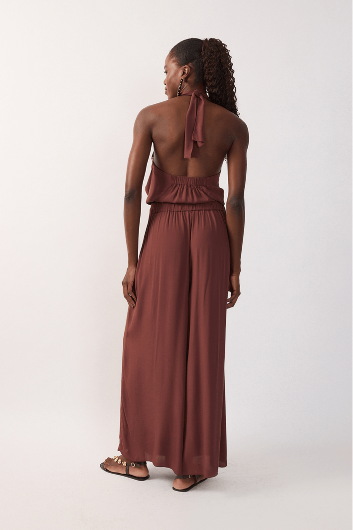 Calça Crepe Ampla