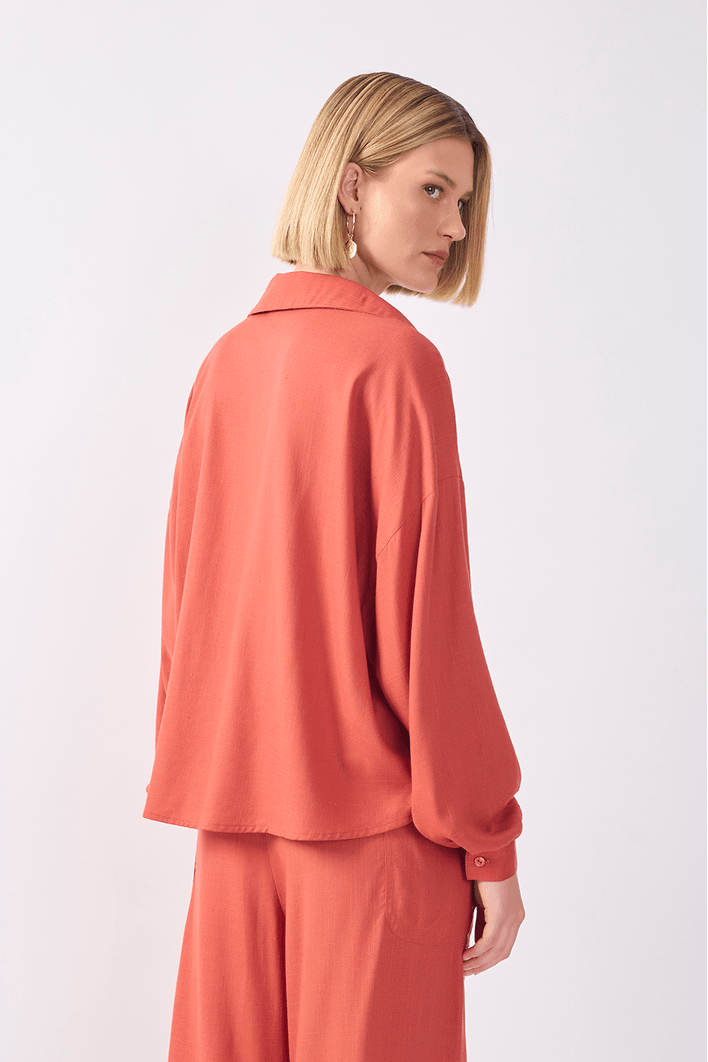 Camisa Decote V