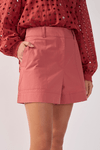 Short Algodão Bolso Aplicado