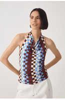 Blusa Jersey Estampa Harmonia
