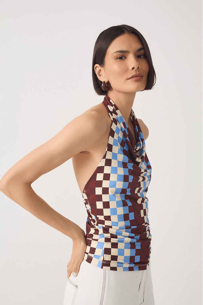 Blusa Jersey Estampa Harmonia