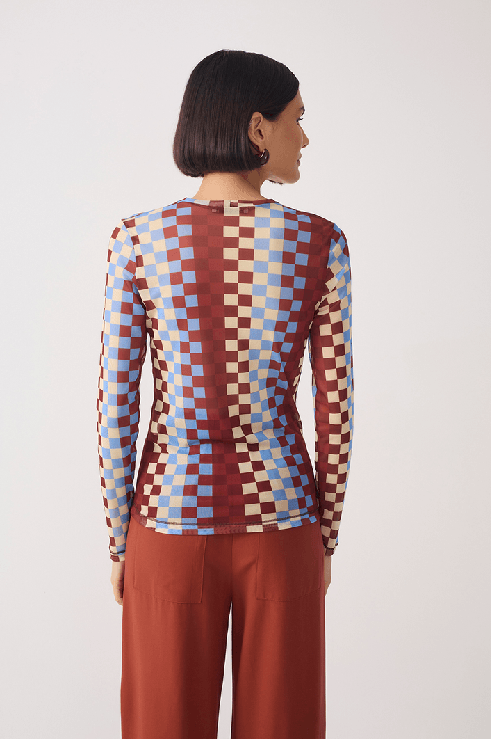 Segunda Pele Tule Estampa Harmonia