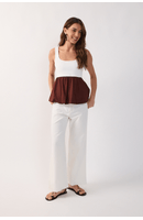 Calça Sarja Cropped