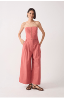 Calça Algodão Pantacourt
