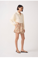 Short Sarja Faixa Est Jardim Ikat