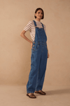 Jardineira Jeans Barrel Confort