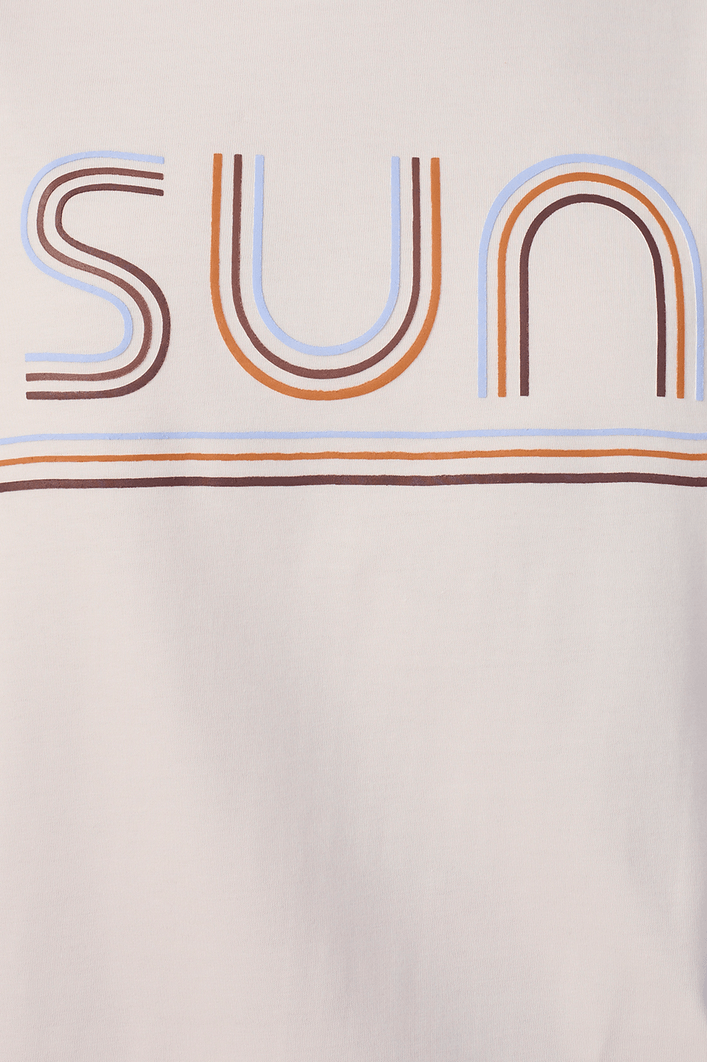 T-shirt Silk Sun