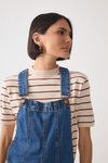 Jardineira Jeans Barrel Confort
