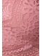 Top Básico Renda rosa alvorada - P