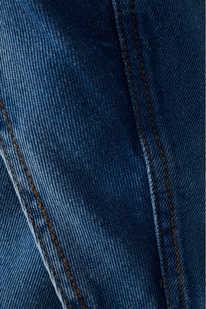 Colete Jeans Recortes