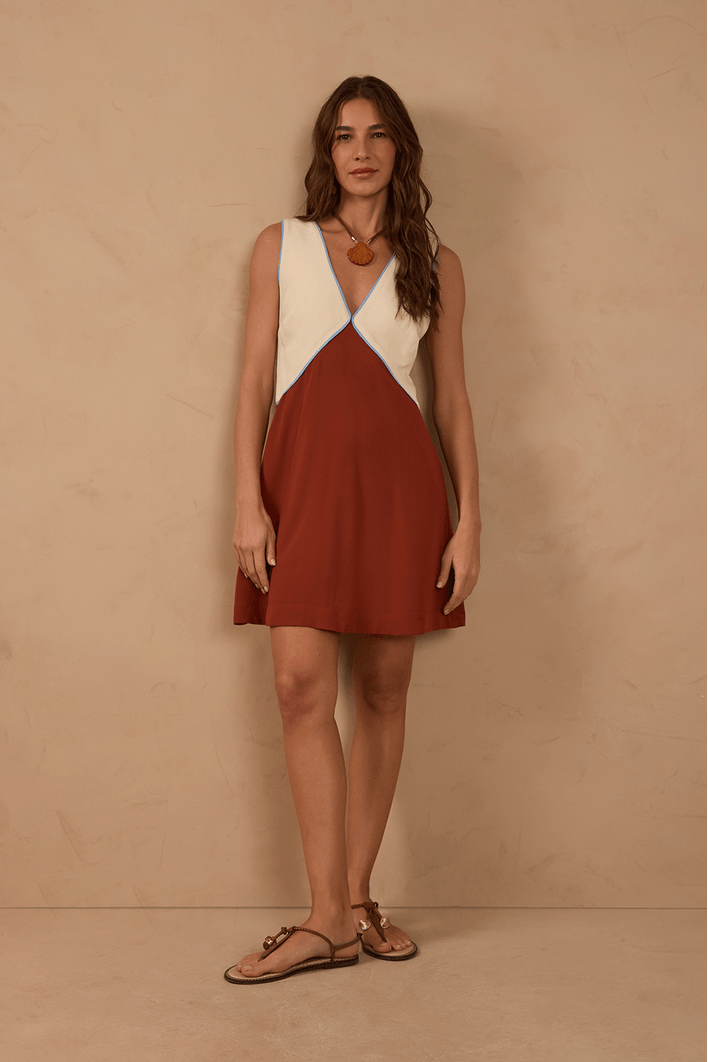 Vestido Curto Mix Color