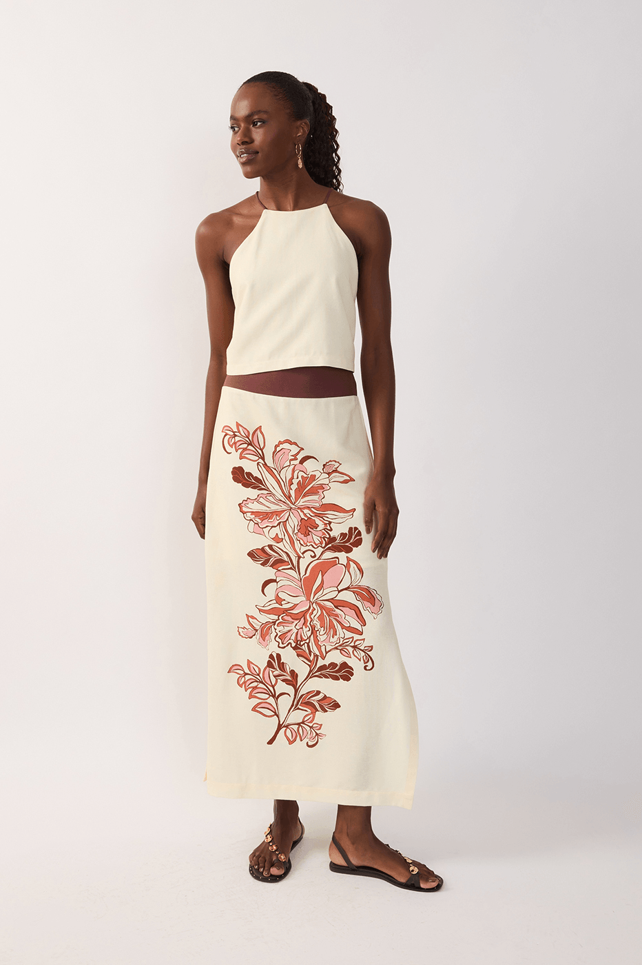 Conjunto Linho Est Flor da Manhã