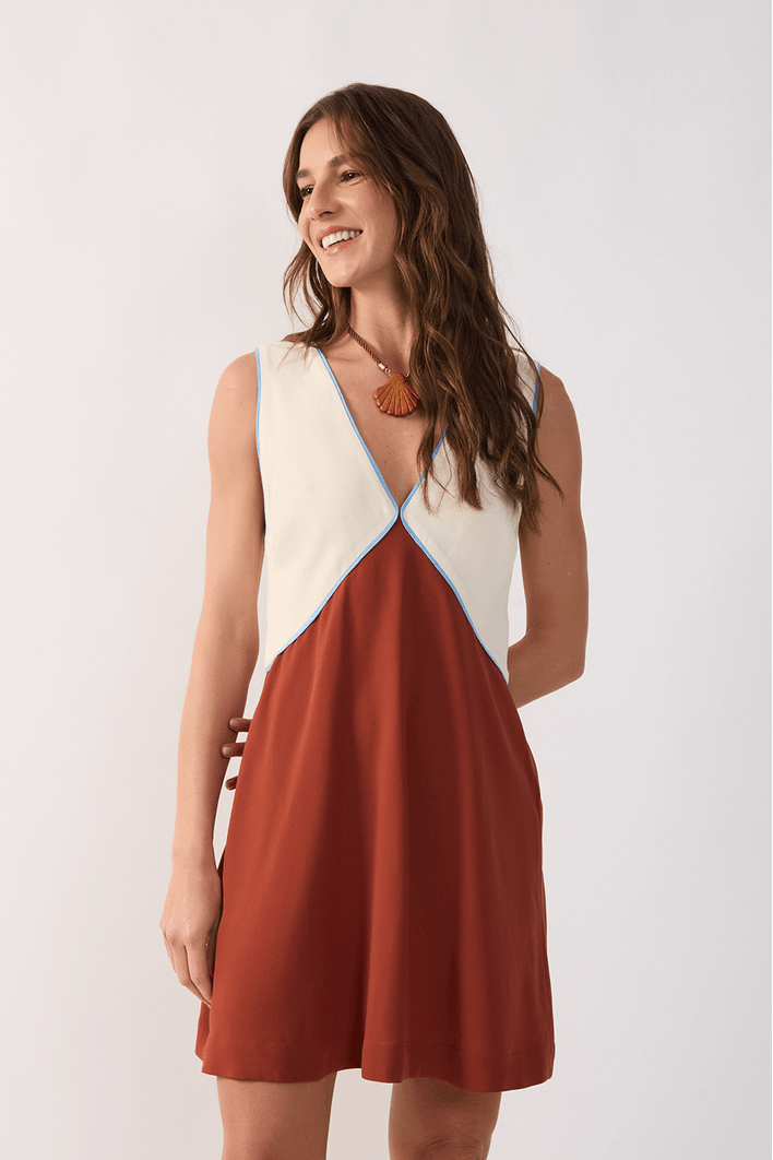 Vestido Curto Mix Color