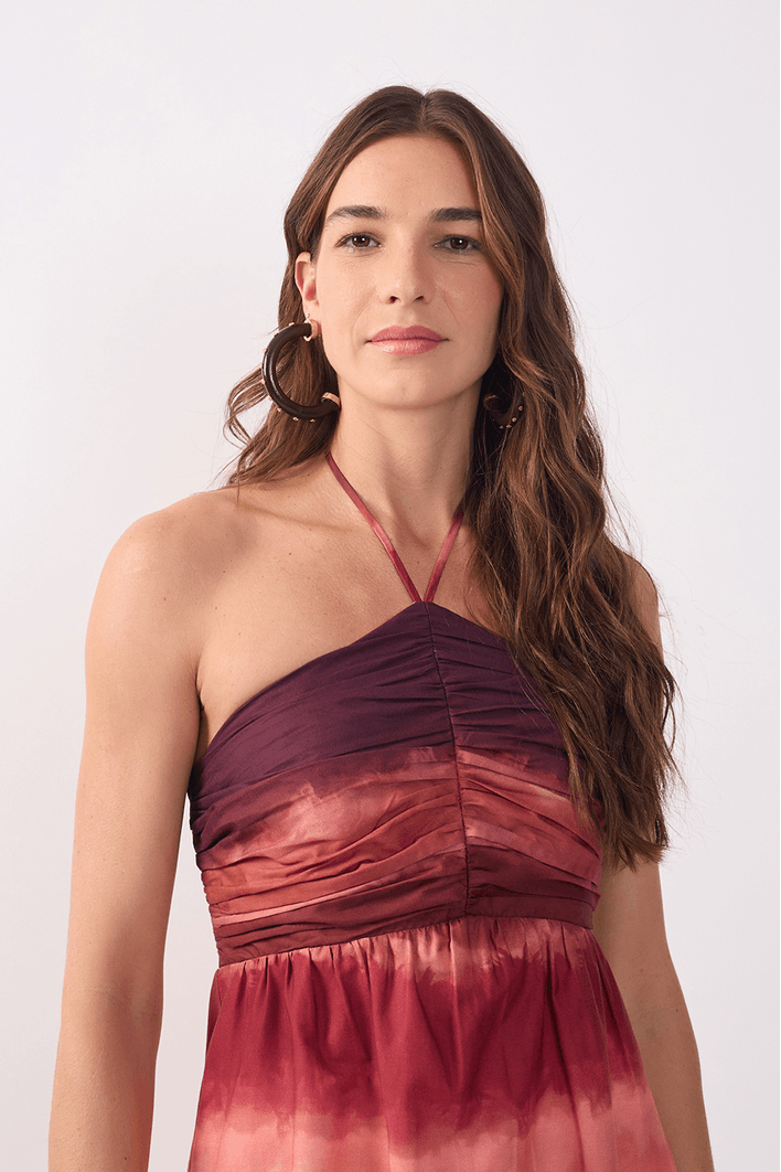 Vestido Tricoline Est Nascente