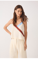 Blusa Regata Recortes